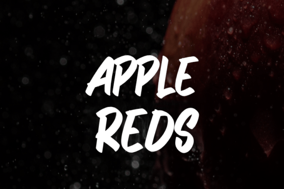 Apple Reds Font: A Versatile Script Typeface for Brand Design