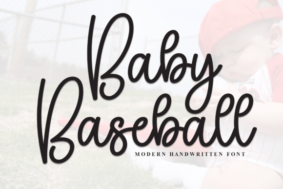 Baby Baseball: A Playful Handwritten Font for Editorial Design
