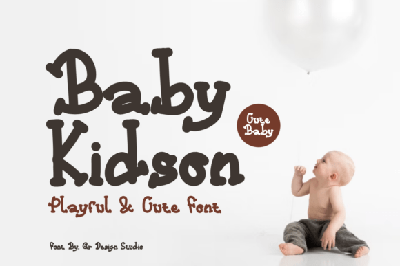 Baby Kidson: A Handwritten Font for Small Business Branding