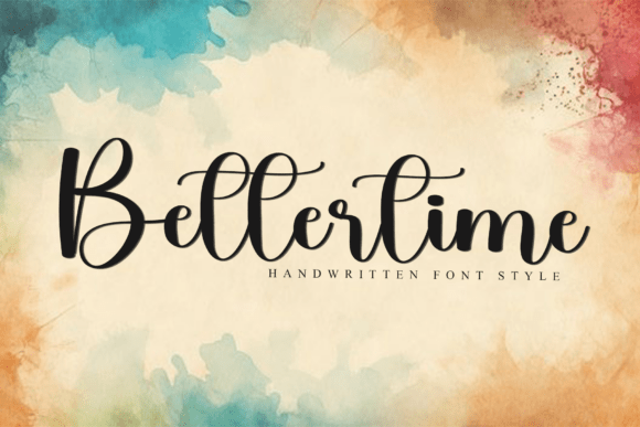 Bettertime: A Distinctive Script Font for Modern Web Design