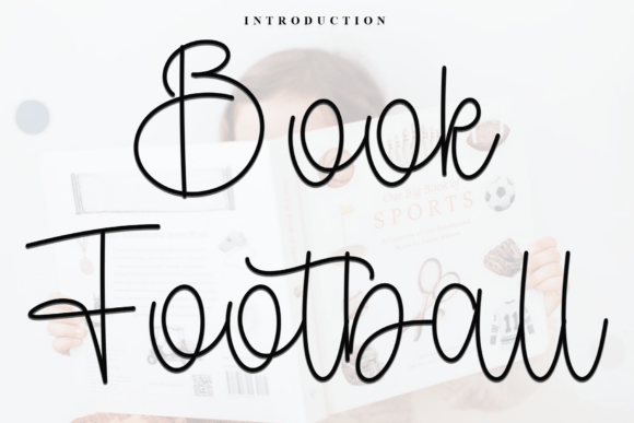Book Football: A Festive Font for Web Designers
