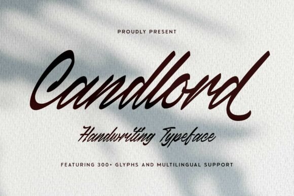 Canlord: A Playful Brush Font That Brings Handmade Products to Life