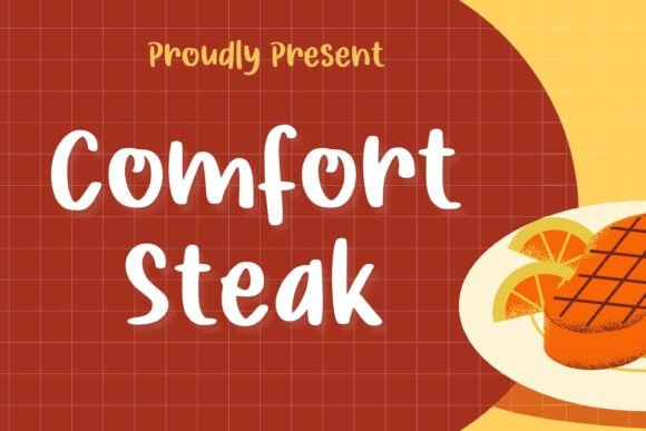 Comfort Steak: A Bold Script Font for Branding