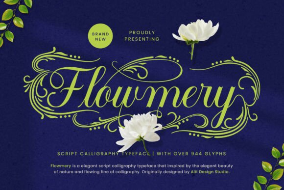 Flowmery: The Elegant Script Font for Marketers