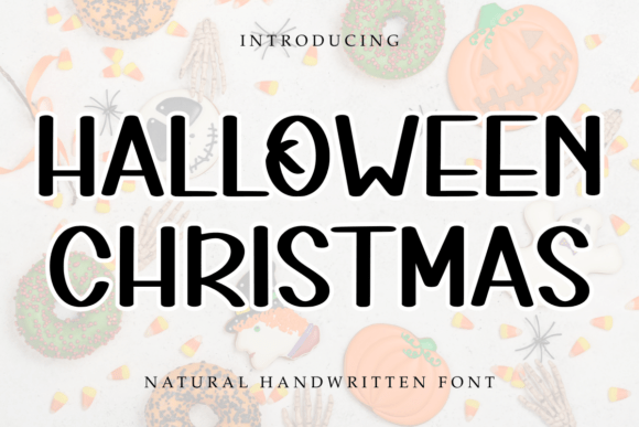 Halloween Christmas Font: Casual Charm for Branding
