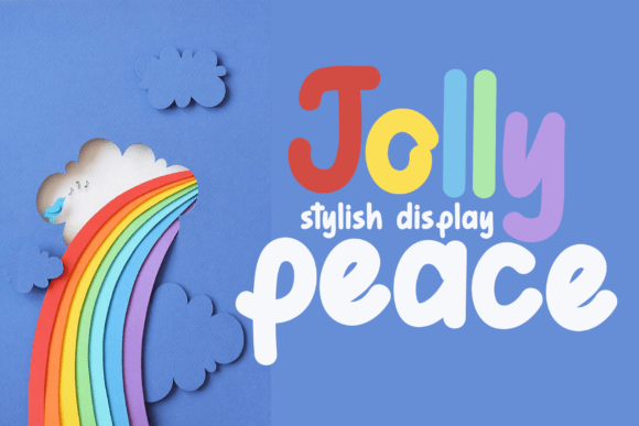 Jolly Peace: A Flowing Script Font for Editorial Charm