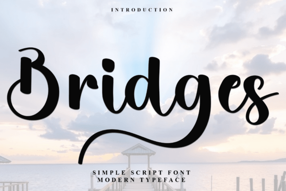 Make Your Brand Feel Festive With the Bridges Script Font