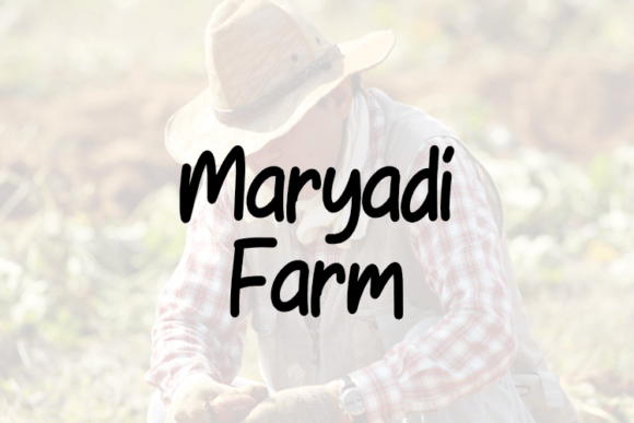 Maryadi Farm: A Warm Script Font for Makers