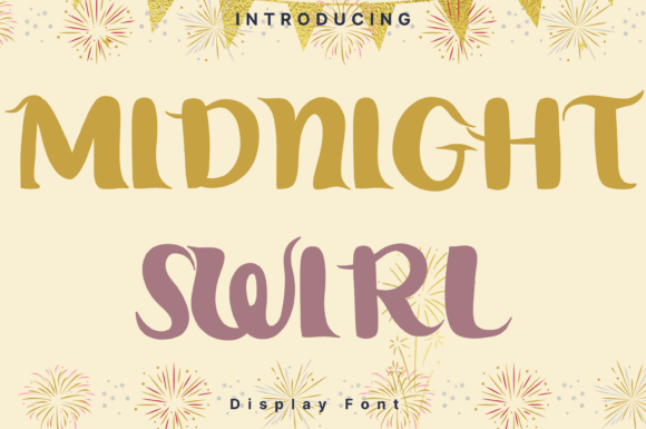 Midnight Swirl: A Script Font with Editorial Grace