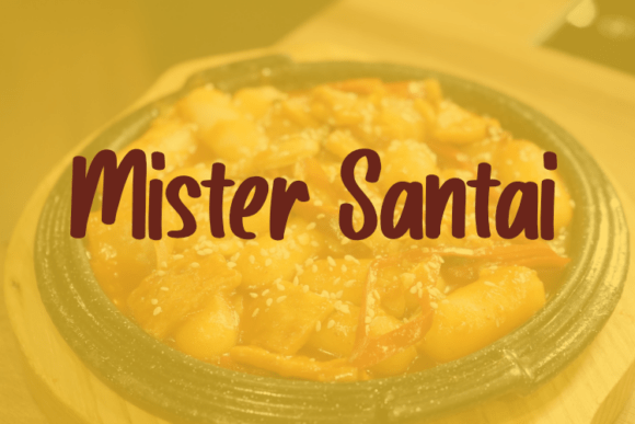 Mister Santai: A Web Designer's Perspective on This Versatile Typeface