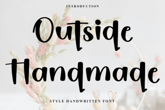 Outside Handmade: A Font with Warmth for Editorial Design
