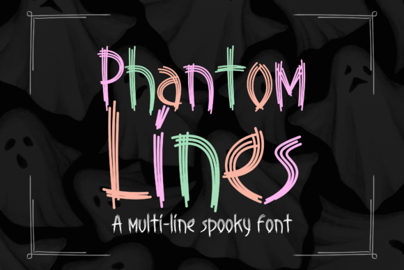 Phantomlines: A Ghostly Multi-Line Handwritten Font for Crafting