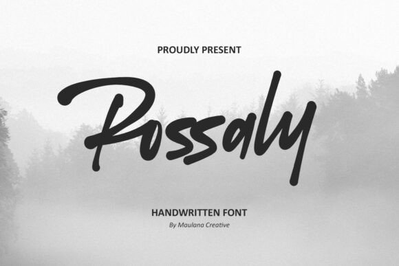 Rossaly: A Script Font Built for Polished Personality