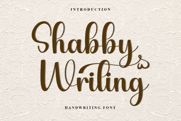 Shabby Writing Font: Cozy, Playful Script for Makers